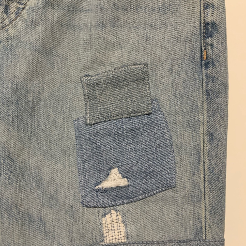 Polo Ralph Lauren Avery Boyfriend Patchwork Sz 27 - Picture 5 of 8